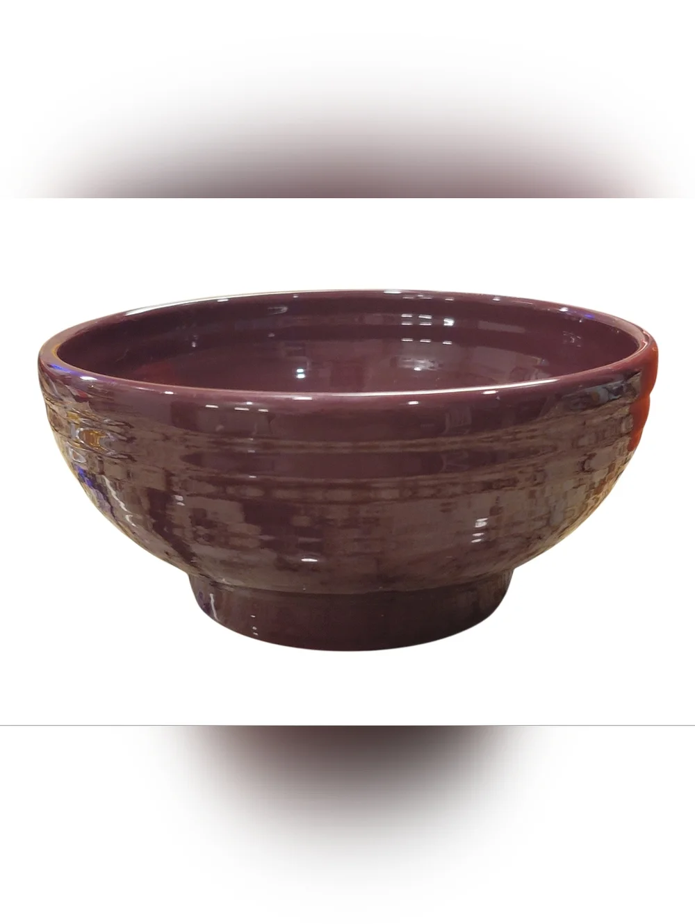 Fiesta Claret Medium Footed Bowl 🍷 Dillard’s Exclusive | Retired Color | Rare